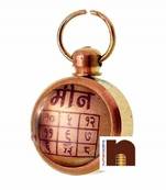 Meen | Pisces Rashi Yantra Pendant In Ashtadhatu (1 Pc)