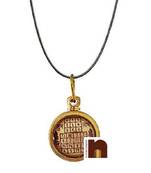 Vyapar Vridhi Yantra Pendant In Ashtadhatu (Small) (1 Pc)