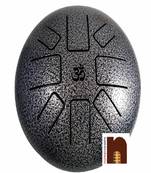 Hapi | Happy Drum Pan with Rubber Musical Mallet and Travel Bag for Meditation &ampYoga Sound