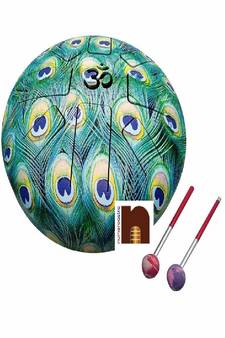 Hapi | Happy Drum Pan with Rubber Musical Mallet and Travel Bag for Meditation &ampYoga Sound Healing