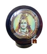 Lord Shiva Idol for Car Dashboard (Wooden) (6.5 Cms) (1 Pc)