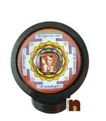 Shri Mehandipur Balaji Yantra For Car Dashboard ( Wooden) ( 6.5 Cms) (1 Pc)