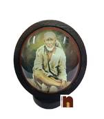 Shri Sai Baba Idol for Car Dashboard (Wooden) (6.5 Cms) (1 Pc)