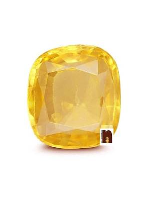  Original Yellow Sapphire | Pukhraj Gemstone 6.80 Carat | 7 To 7.50 Ratti (Lab Certified) (1 Pc) 1