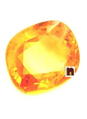  Original Yellow Sapphire | Pukhraj Gemstone 6.80 Carat | 7.25 To 8.00 Ratti (Lab Certified) (1 Pc)… 1