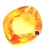  Original Yellow Sapphire | Pukhraj Gemstone 6.80 Carat | 7.25 To 8.00 Ratti (Lab Certified) (1 Pc)…
