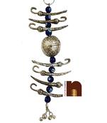 Nimbu Mirchi | Nazar Battu | Evil Eye Protector Hanging With Evil Eye (Metallic Silver) (1 Pc)