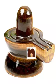  Original Tiger's Eye Gemstone Shivling for Puja (8090 Grams) (1 Pc)