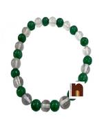  Crystal | Sphatik Bracelet (Stretchable) (6 MM Beads) (1 Pc)