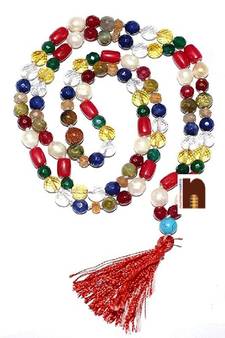 Navratna | Navratan | Navgraha Mala For Navgraha Shanti (Lab Certified) (1 Pc)