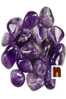  Natural Amethyst Tumble Stones | Chakra Healing Stones (100 Grams Approx)