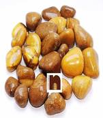  Natural Citrine | Yellow Jasper Tumble Stones | Chakra Healing Stones (100 Grams Approx)