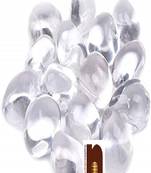  Natural Clear Crystal | Sphatik Tumble Stones | Chakra Healing Stones (100 Grams Approx)