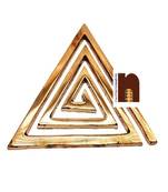 Vastu Helix in Pure Copper for South  East Main Door Entrance Bedroom Kitchen Vastu Correction &ampPositive Energy