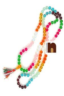 7 | Seven Chakra Crystal Beads Mala For Crystal Healing & Meditation For Men & Women (8 MM) (1 Pc)
