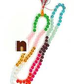 7 | Seven Chakra Crystal Beads Mala For Crystal Healing & Meditation (8 MM) (1 Pc)