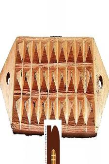 Copper Vastu Pyramid Strip for Space Devision | Virtual Shifting & Vastu Dosh Nivaran (27 Pyramids) (1 Pc)
