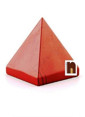 Red Jasper Stone Crystal Pyramid ( 3 Cms Approx) (1 Pc) 1