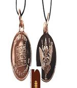 Shri Shani Yantra Pendant In Pure Copper For Men & Women (6 Grams Approx) (1 Pc)