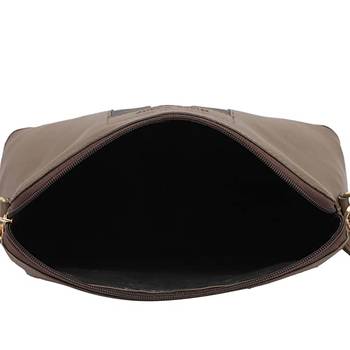 Brown Striped Sling Bag 3