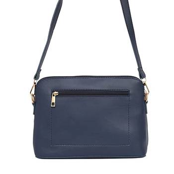 Blue Striped Sling Bag 4