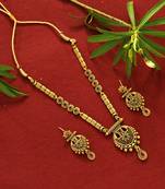 Maroon necklace-sets