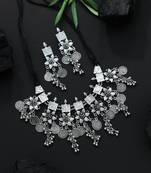 Silver necklace-sets