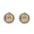 Gold earrings