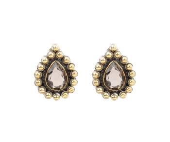 Silver pearl earrings 2