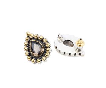 Silver pearl earrings 3