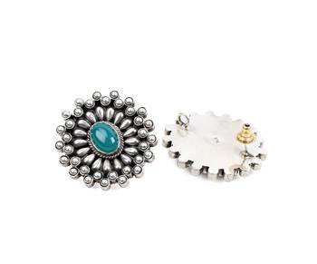 Silver pearl earrings 3