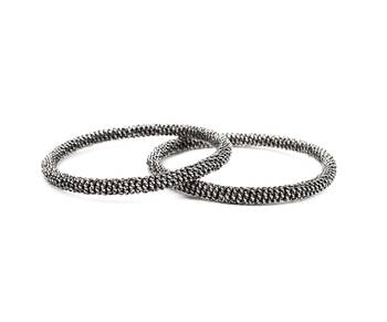 Silver bracelets 4