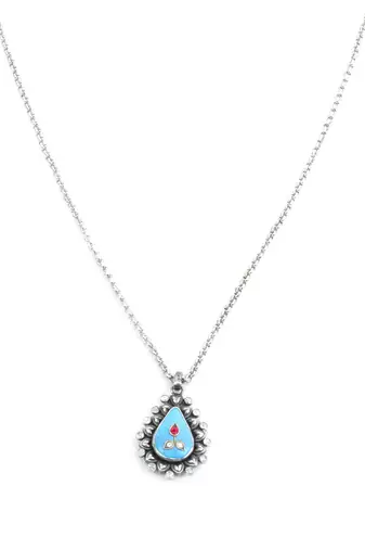 Silver turquoise 925-sterling-silver-pendants