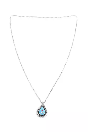 Silver turquoise 925-sterling-silver-pendants