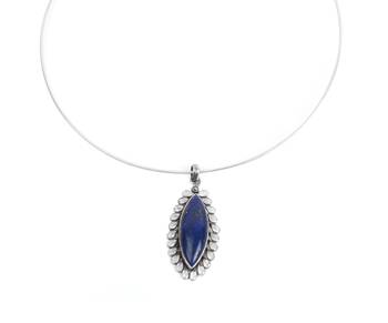 Silver lapis lazuli 925-sterling-silver-pendants 2