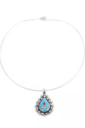 Silver turquoise 925-sterling-silver-pendants