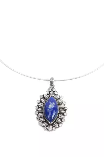 Silver lapis lazuli 925-sterling-silver-pendants