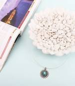 Silver turquoise 925-sterling-silver-pendants