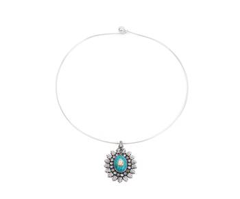 Silver turquoise 925-sterling-silver-pendants 3