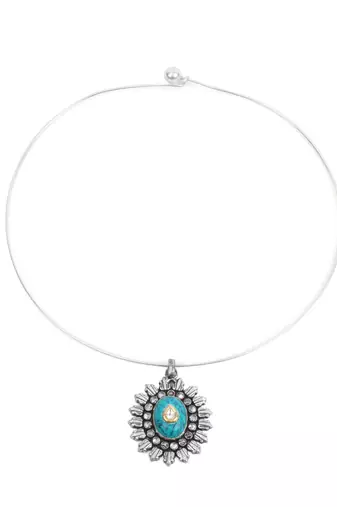 Silver turquoise 925-sterling-silver-pendants