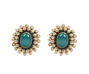 Silver quartz   earrings 2