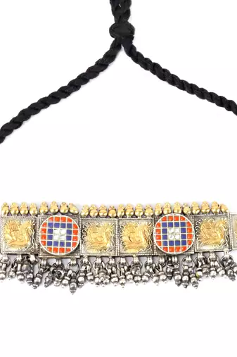 Silver necklaces