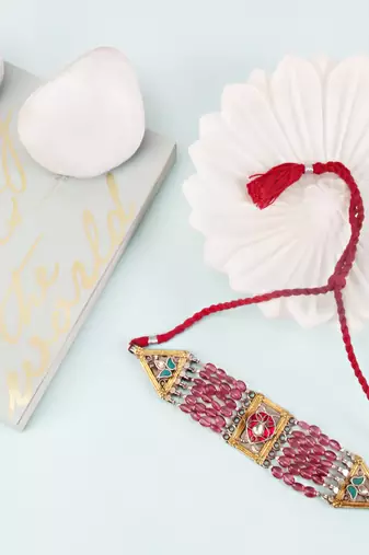 Gold necklaces