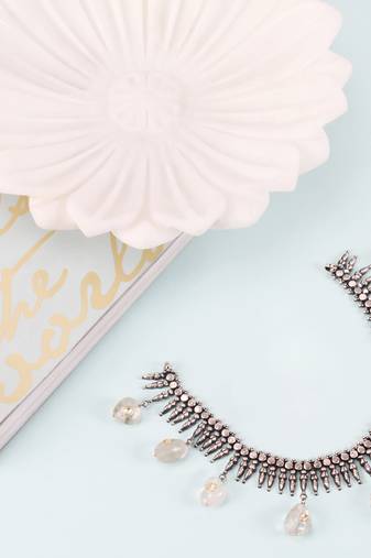 Silver necklaces