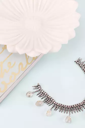 Silver necklaces