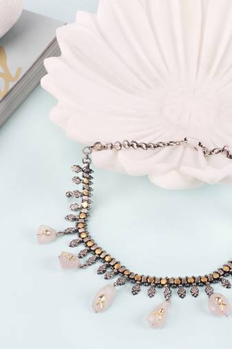Silver necklaces