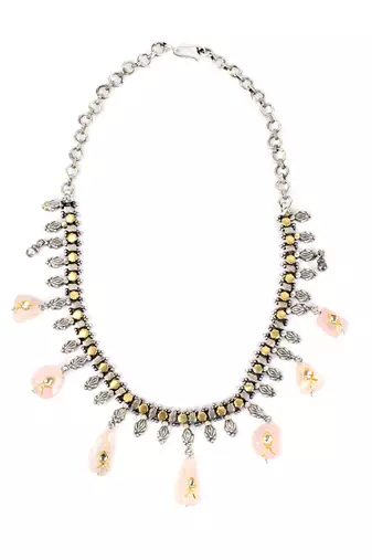 Silver necklaces