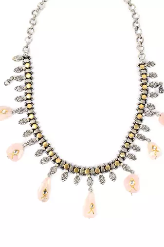 Silver necklaces
