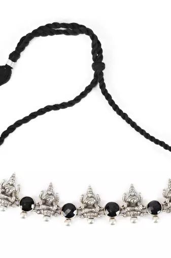 Silver necklaces