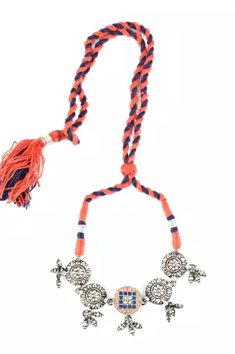 Silver necklaces
